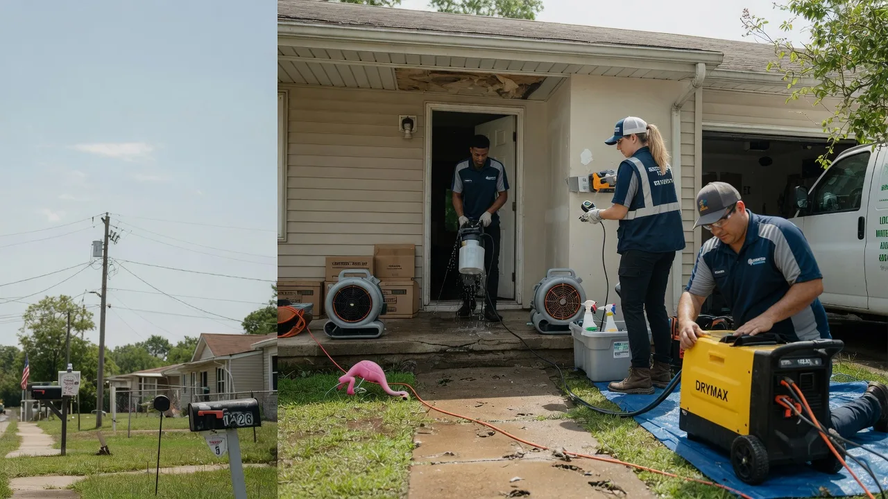 Storm Damage Water Removal in De Kalb, MO near me